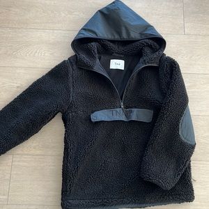 TNA fleece 3/4 zip